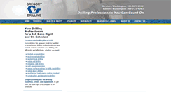 Desktop Screenshot of gregorydrilling.com